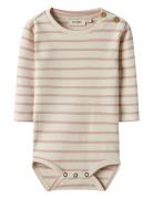 Nbflimia Ls Body Lil Bodies Long-sleeved Pink Lil'Atelier