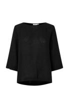 Madovinia Tops T-shirts & Tops Long-sleeved Black Masai