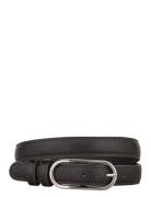 Grain Nola Leather Belt Vyö Brown Becksöndergaard