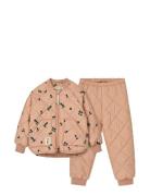 Zella Thermo Set Outerwear Thermo Outerwear Thermo Sets Pink Liewood