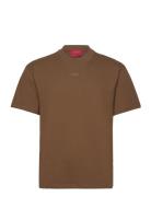 Dapolino Designers T-shirts Short-sleeved Brown HUGO
