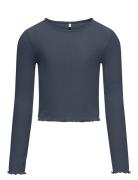 Kognella L/S O-Neck Top Jrs Noos Tops T-shirts Long-sleeved T-shirts N...