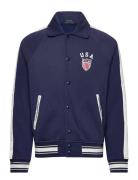 Fleece Graphic Jacket Ohut Takki Navy Polo Ralph Lauren