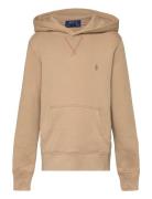 Fleece Hoodie Tops Sweat-shirts & Hoodies Hoodies Beige Ralph Lauren K...