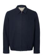 Slhwilson Shacket Ohut Takki Navy Selected