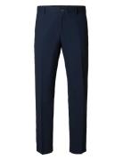 Slhreg-Neil Trs Bottoms Trousers Formal Navy Selected
