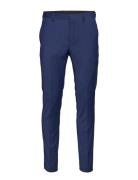 Slhslim-Mylobill Blue Trs B Noos Bottoms Trousers Formal Blue Selected
