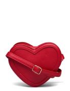 Heart Bag Tote Laukku Red Molo