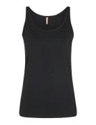 Sc-Pylle Tops T-shirts & Tops Sleeveless Black Soyaconcept