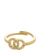 Lulu Halos Stack Ring Gold-Plated Sormus Korut Gold Pilgrim