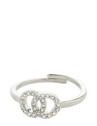 Lulu Halos Stack Ring Silver-Plated Sormus Korut Silver Pilgrim