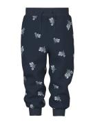 Nmmvifelix Nreg Swe Pant Unb Bottoms Sweatpants Navy Name It
