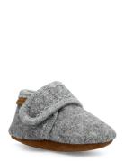 Baby Wool Slippers Aamutossut Sisäkengät Grey En Fant