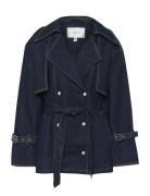 Gzsummer Trenchcoat Trenssi Takki Navy Gestuz
