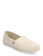 Alpargata Classic Loaferit Matalat Kengät Cream TOMS