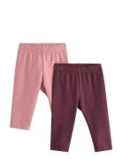 Leggings Brushed Inside Basic Bottoms Leggings Pink Lindex