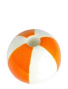 Keramisk Lysestage Beachball, Orange 8 Cm Home Decoration Candlesticks...