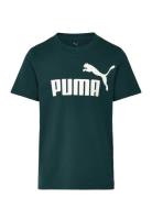 Ess No. 1 Logo Tee B Tops T-shirts Short-sleeved Green PUMA