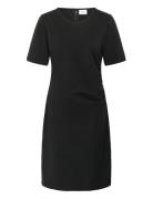 Gennysz Dress Polvipituinen Mekko Black Saint Tropez