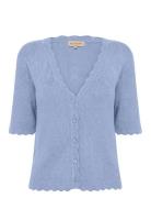 Sc-Dollie Tops Knitwear Cardigans Blue Soyaconcept
