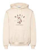 Kallblod Hooded Sweatshirt Tops Sweat-shirts & Hoodies Hoodies Cream M...