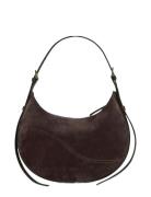 Liveri Walnut Suede/Vacchetta Bags Top Handle Bags Brown ATP Atelier