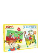 Pippi - 2 Puzzles Toys Puzzles And Games Puzzles Classic Puzzles Multi...