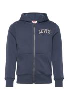 Zh-Full Zip Hoody Tops Sweat-shirts & Hoodies Hoodies Blue Levi's
