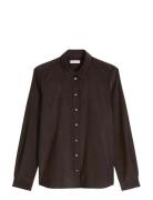 Shirts/Blouses Long Sleeve Tops Shirts Long-sleeved Brown Marc O'Polo