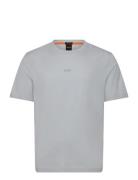 Tchup Tops T-shirts Short-sleeved Grey BOSS