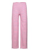Tnmoore Wide Rib Pants Bottoms Trousers Pink The New