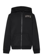 Zh-Full Zip Hoody Tops Sweat-shirts & Hoodies Hoodies Black Levi's