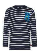 Lwtaffy 602 - T-Shirt L/S Tops T-shirts Long-sleeved T-shirts Navy LEG...