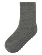 Nmmwaksi Wo/Bl Terry Sock W/Non Skid Sukat Grey Name It