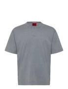 Docku Tops T-shirts Short-sleeved Blue HUGO