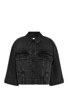 Mmpenn Deluxe Jacket Farkkutakki Denimtakki Black MOS MOSH