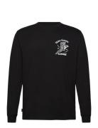 Hunted Long Sleeve Tops T-shirts Long-sleeved Black Makia