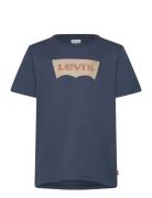 Te-S/S Tee Tops T-shirts Short-sleeved Blue Levi's