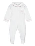 Baby-Neck Pyjamas With Pocket Pitkähihainen Body White Mango
