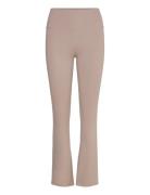 Sense Flare Petite Tights Sport Running-training Tights Beige Aim´n