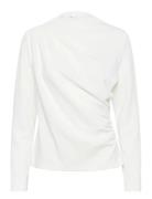 Hellemw Blouse Tops T-shirts & Tops Long-sleeved White My Essential Wa...