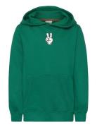Tnpanon Hoodie Tops Sweat-shirts & Hoodies Hoodies Green The New