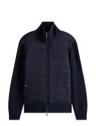 Dc Mixed Media Jacket Vuorillinen Takki Topattu Takki Navy Tommy Hilfi...