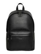 Raised Round Backpack Reppu Laukku Black Calvin Klein