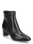 Demi Burnished Leather Bootie Shoes Boots Ankle Boots Ankle Boots With...