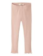 Nmfnora Slim Legging Lil Bottoms Leggings Pink Lil'Atelier
