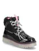 Ankle Boots Nauhalliset Talvikengät Black Billieblush