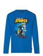 Lwtaffy 615 - T-Shirt L/S Tops T-shirts Long-sleeved T-shirts Blue LEG...
