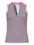 Abby Sleeveless Top Sport T-shirts & Tops Sleeveless Pink Röhnisch