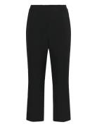 Kcsigne Hw Wide Pants Bottoms Trousers Straight Leg Black Kaffe Curve